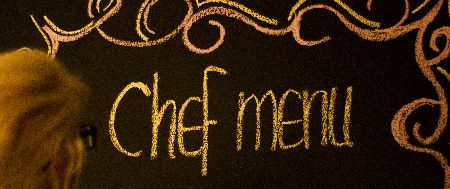chefs menu